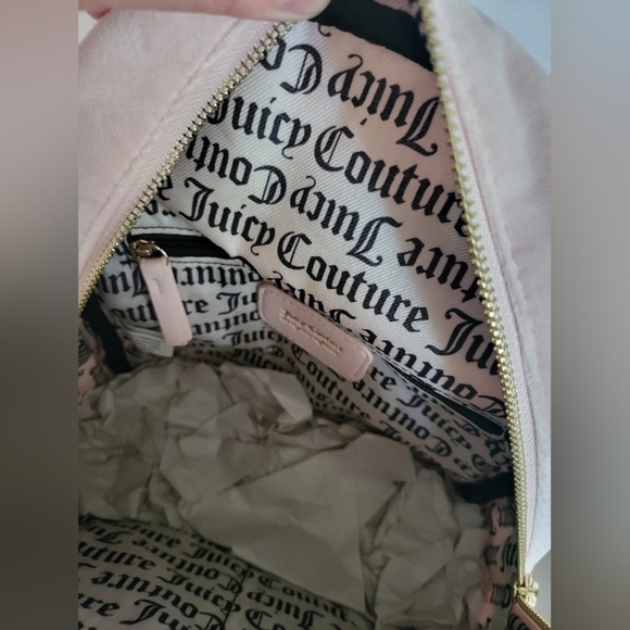 NWT Juicy Couture Obsession Backpack in Powder Blush - Picture 7 of 8